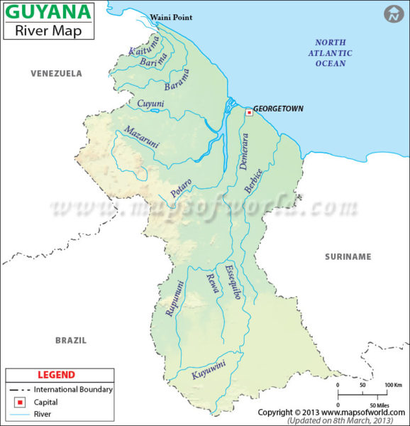 guyana-river-map – Things Guyana